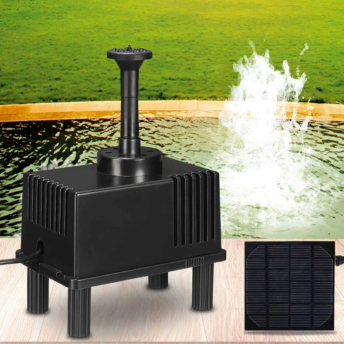 

Mini Water Pumps Solar Powered Panel Kit Water Pump Aquarium Fountain Pool Garden Fish Tank Pond Submersible Watering