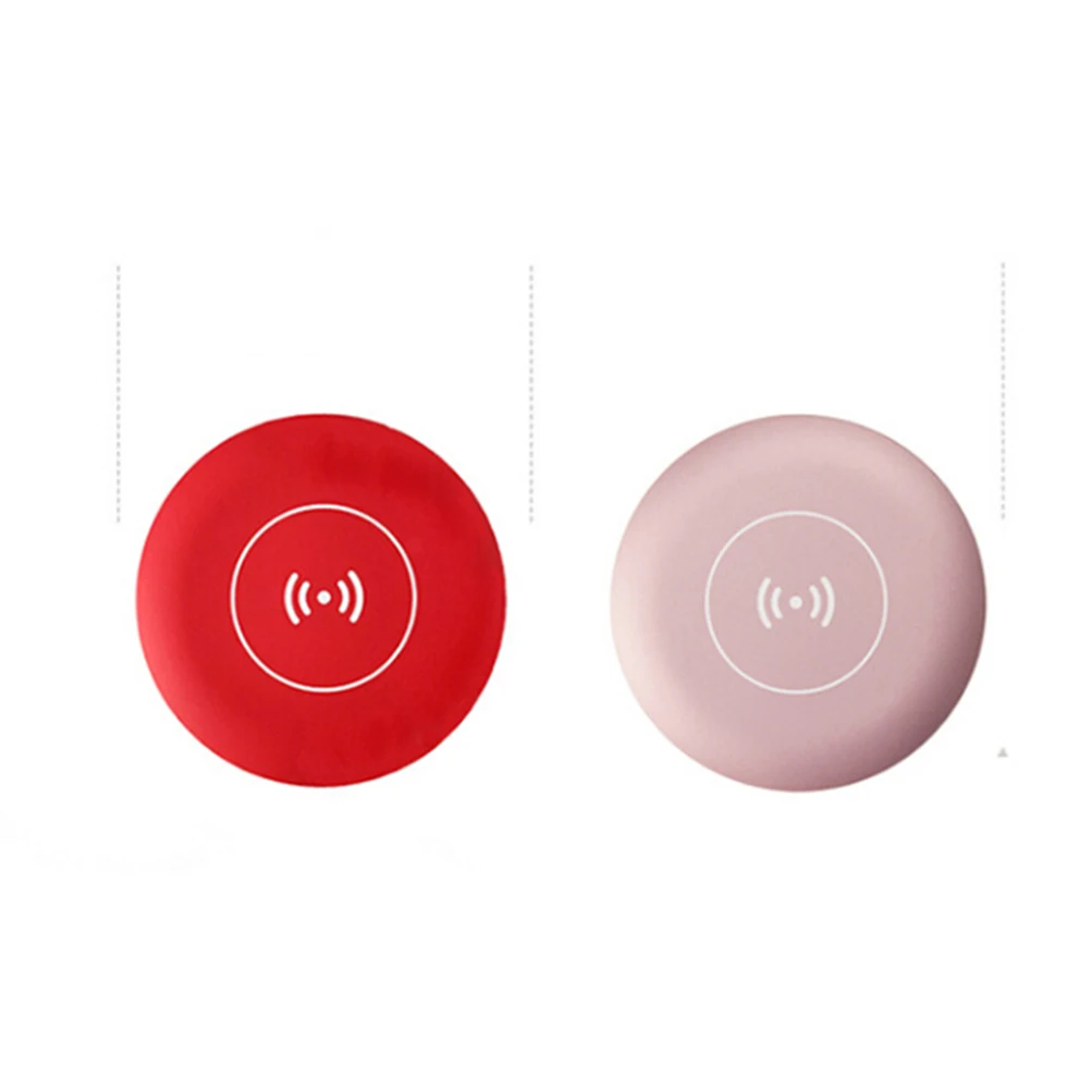 

LED Multifunctional Circular Cosmetic Mirror Portable Wireless Charging Base(Rose Gold)