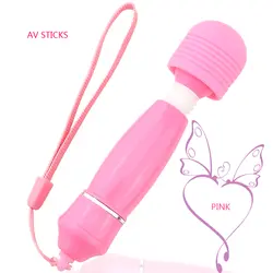 Секс Вибратор-Стимулятор клитора секс-игрушка для женщин вибратор "Волшебная палочка" Вибрирующая Массажная палочка для взрослых
