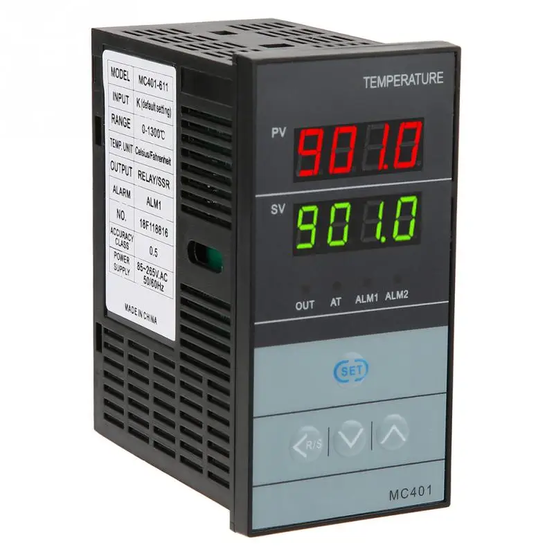 Новый цифровой PID регулятор температуры Термостат реле SSR выход терморегулятор