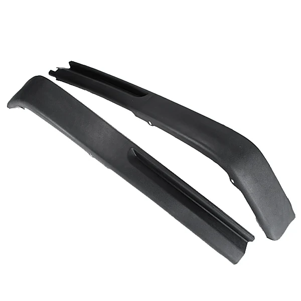2 piezas de coche frente a la gran parachoques Chin Spoiler deporte cenefa divisor para VW Golf MK3 3 VR6