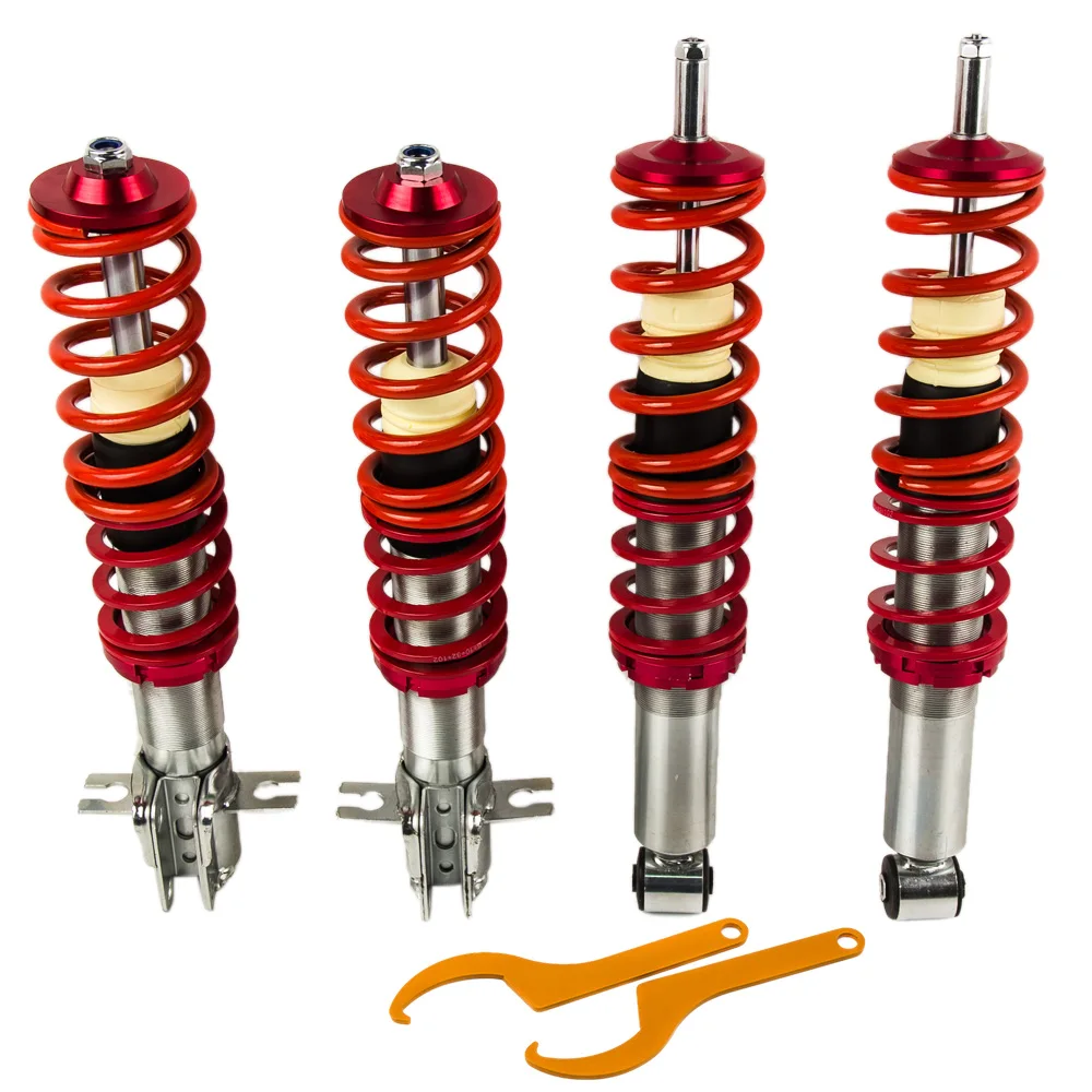 

Coilover Kit for VW Golf I Rabbit Cabrio 74-84 Coilovers for Volkswagen Jetta MK1 8V height Adjustable suspension Coilovers kit