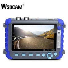 Wsdcam Профессиональный CCTV инструмент тестирования IV8C 5 дюймов TFT lcd 5MP AHD TVI 4MP CVI CVBS CCTV камера тестер монитор Поддержка PTZ UTP