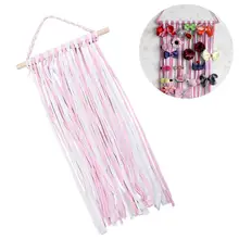 1 шт. заколки для волос, держатель, практичная бахрома, банты для волос, вешалка, заколки для хранения, ремень, заколка, органайзер, Настенный декор для девочек, детей