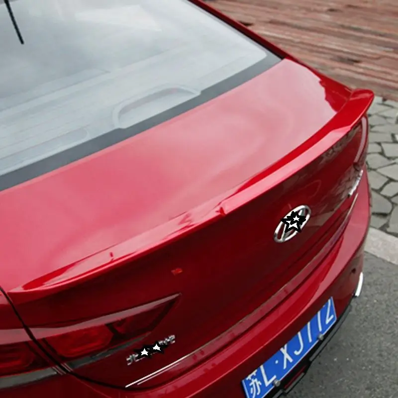 

Auto Decorative Parts Modified Modification Accessory Protector Upgraded Automobile Car Styling Spoilers Wings FOR Hyundai Verna