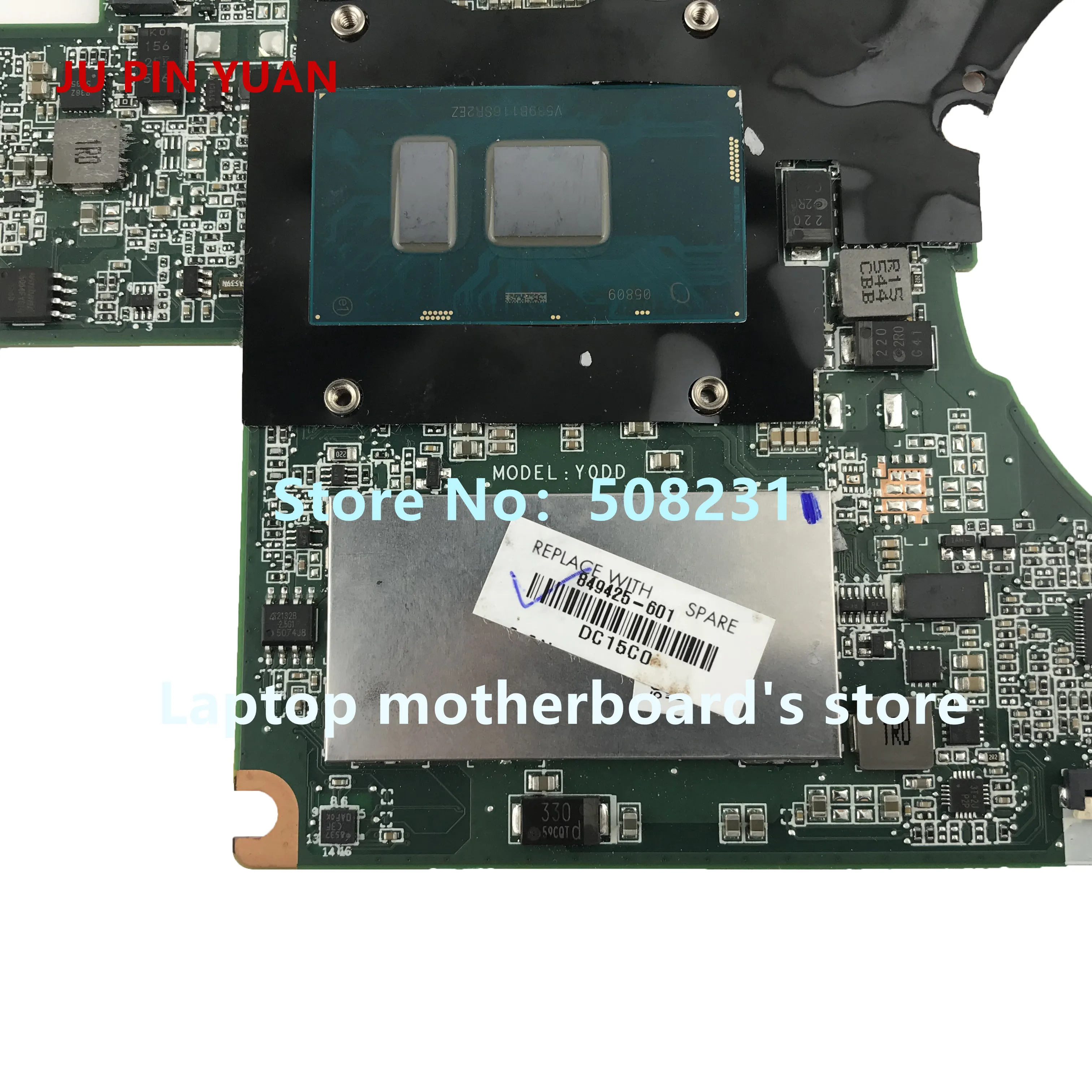 جو دبوس يوان 849425-601 849425-001 DAY0DDMBAE0 اللوحة ل HP شبح X360 13-4000 اللوحة المحمول i7-6500U اختبار بالكامل