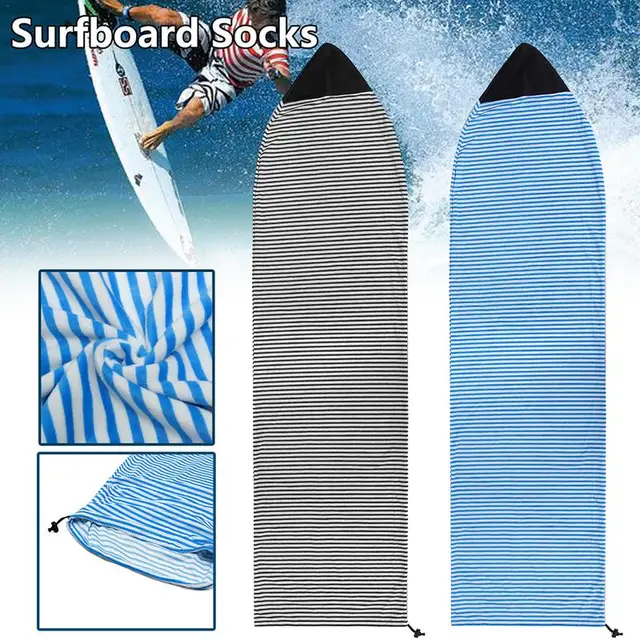 US $14.93 Surfboard Cover Quick-Dry Snowboard Cove Socks Surf Board Protective Storage Bag Case 6.3''/6.6''/7