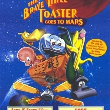 Маленький тостер Brave Goes to Mars Movie Poster (11x17)|Таблички и знаки| |