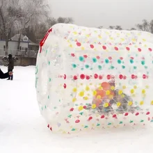 1,0 мм ТПУ надувной валик для плавания шариковый Ролик Колесо для взрослых детей ходить на воде мяч Аква прокатки мяч играть мяч