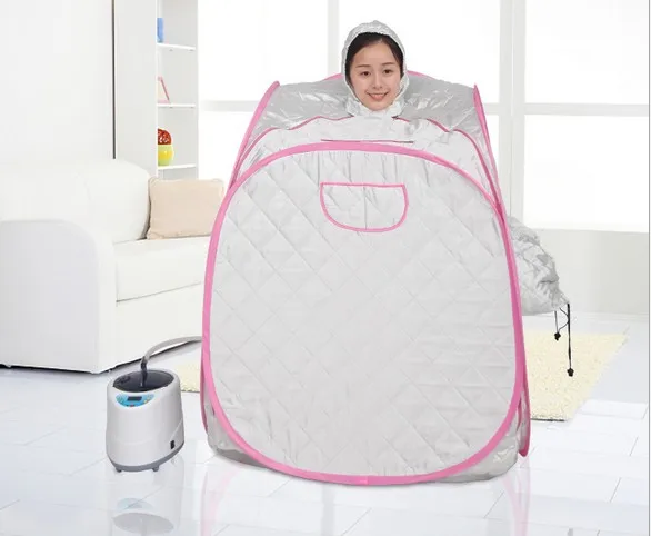 

Foldable Steam Sauna Home Sauna Spa STEAM BATH Slimming Household Sauna Box Ease Insomnia Spa Home Salon STEAMER POT