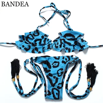 

BANDEA Swimsuit Female Swimwear Micro Bikini Swimming Suit For Women Print Bikini Set Woman Swimsuit Swimwear Separate Swim Suit