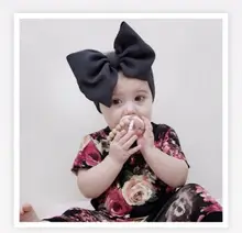 Toddler Girls Kids Baby Big Bow Headband Stretch Turban Knot Head Wraps Gifts Toddler Girls Kids Baby Big Bow Headband Stretch Turban Knot Head Wraps Gifts