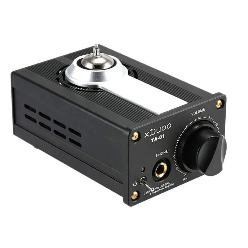 XDUOO TA-01 Hifi 24 бит/192 кГц USB DAC+ ламповый усилитель для наушников трубка, усилитель мощности класса A буферный усилитель