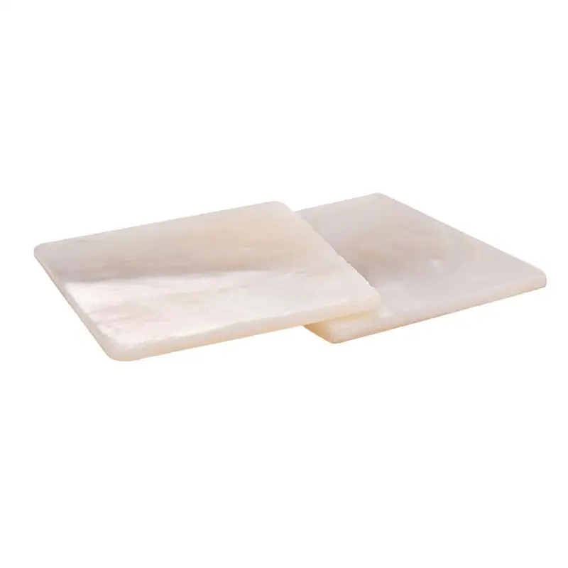 

2 Pc Guitar Inlay Material Mother of Pearl Shell Guitar Block Fretboard Blanks Sheet for Guitar Mandolin 30.5x30.5mm