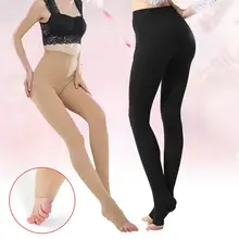 Нескользящие медицинские компрессионные носки компрессионные длинные гольфы для женщин