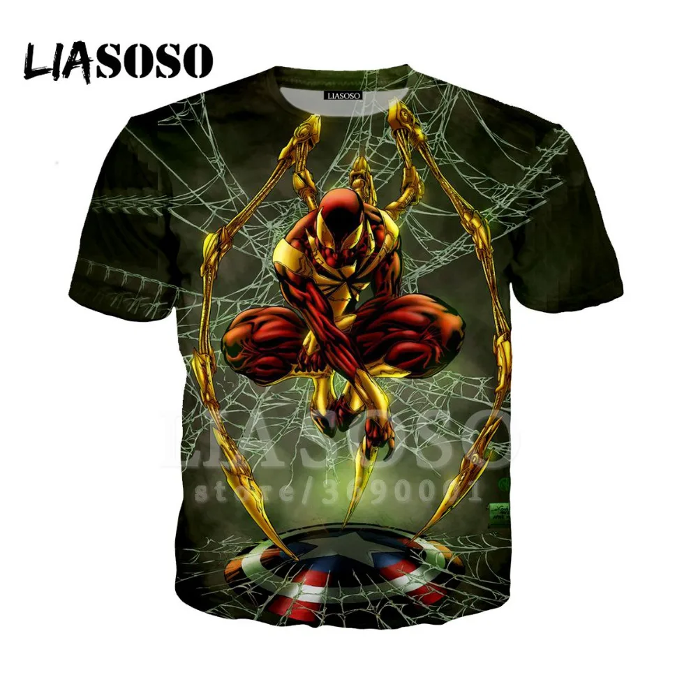 

3D Print Women Men Movie Comics Super Hero Venom Spiderman Tshirt Summer T-shirt Hip Hop Good Quality Short Sleeve