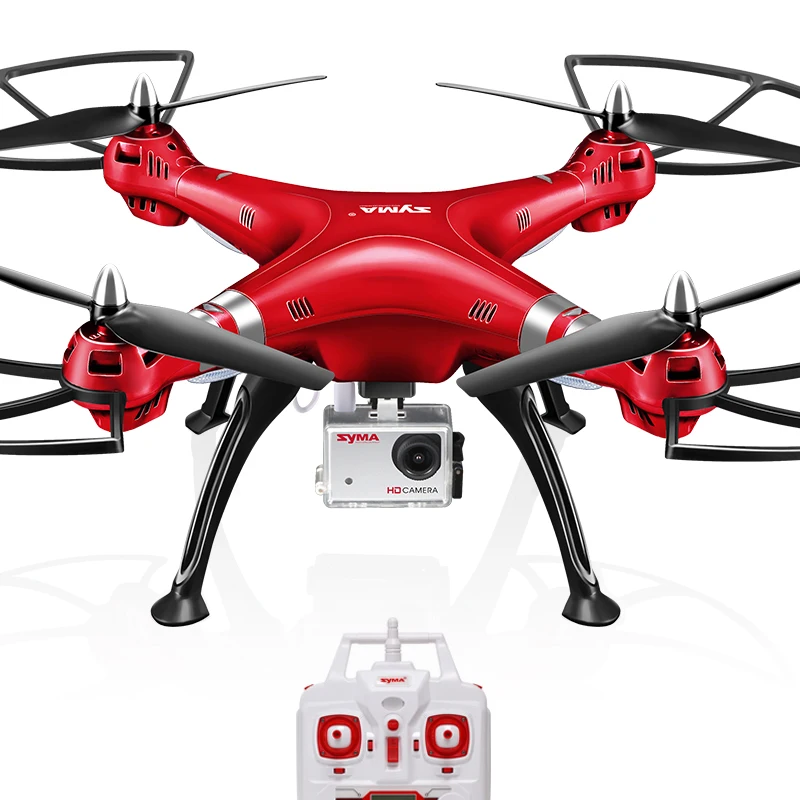 

SYMA X8HG 8MP Camera RC Drone 2.4G 4-CHANNEL Remote Control Helicopter 1080P HD Camera Quadcopter Professional