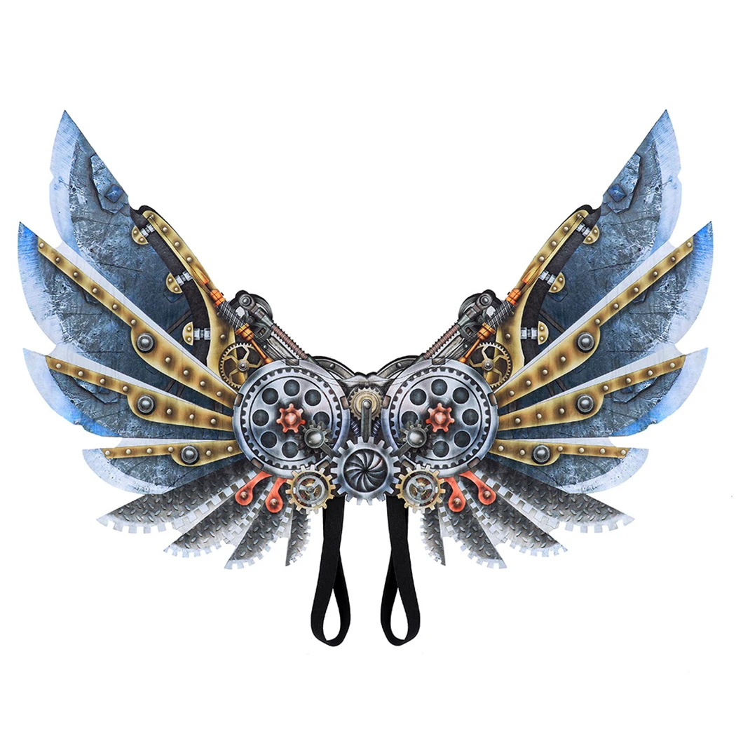 

Cool Handsome Dress Up Wing Decorative Punk Style Costume Wing Angel Wing Party Decoration Supplies For Carnival