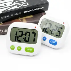 Вибрация будильник Luminova светодиодный цифровой таймер электронный часы карамельного цвета Настольный дисплей студенческие часы
