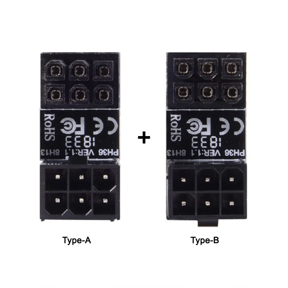 Chenyang Adaptador De Energia Atx 6pin F mea Para 6pin Macho 180 Graus Chenyang Adaptador De Energia Atx 6pin F Mea Para 6pin Macho 180 Graus