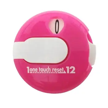 

Mini Golf Score Stroke Counter PP Plastic Glove Hat Clip Style One-touch Reset Scorekeeper Scoring Tool Golf Score Accessories