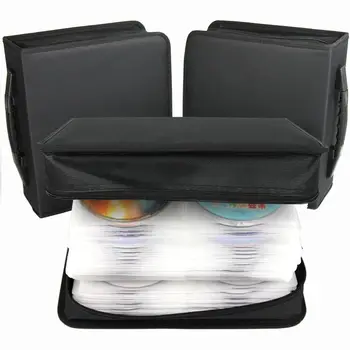 

400Pcs Disc CD DVD Wallet Holder DJ Storage Case Bag Album Collect Record Collection Wallet Media Storage Portable Carry Bag