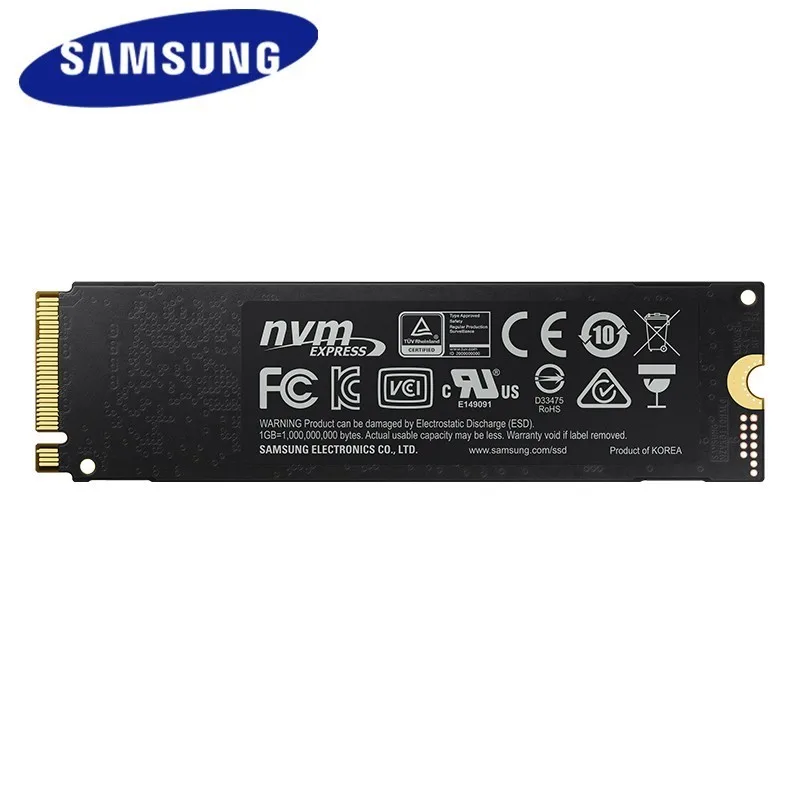 Samsung Ssd M.2 1 ТБ 250 ГБ 500 Гб 970 Evo Plus Nvme Внутренний твердотельный накопитель жесткий