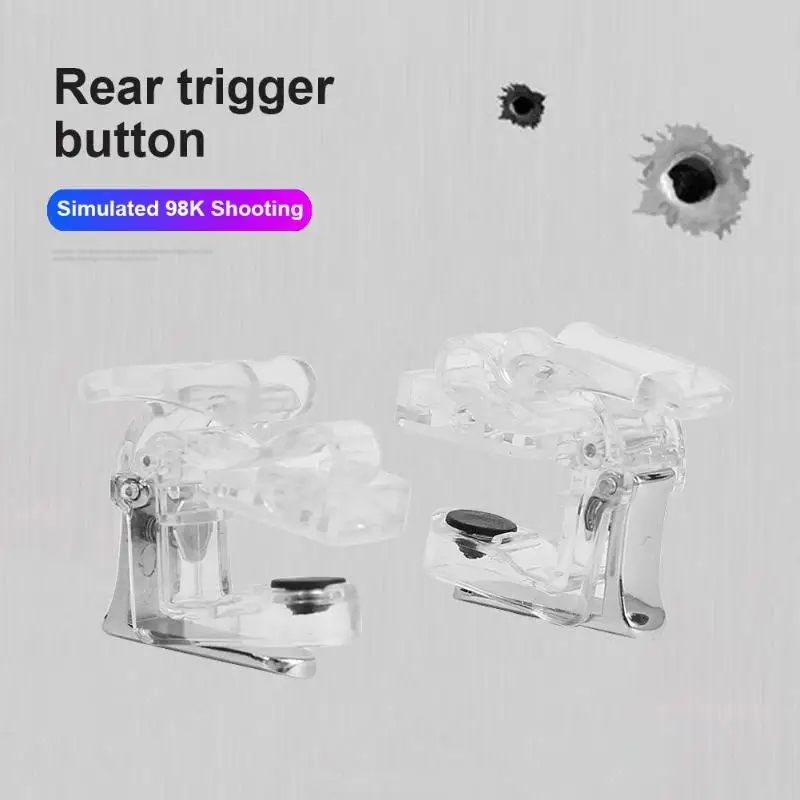 Mini Metal Smart Phone Mobile Gaming Trigger for PUBG Mobile Gamepad Fire Button Aim Key L1R1 Shooter Pubg Controller