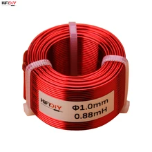 HIFIDIY LIVE 0,75 1,0 1,2 1,5 2.0mm-0,35 0,42 0,5 0,58 1mH Чистая медь Анаэробная Индуктивная катушка спикера электронные компоненты