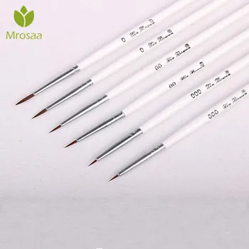 

1/6Pcs/Set Fine Hand Painted Thin Hook Line Pen Art Supplies Drawing Art Pen Paint Brush Nylon Brush Watercolor Painting Pen