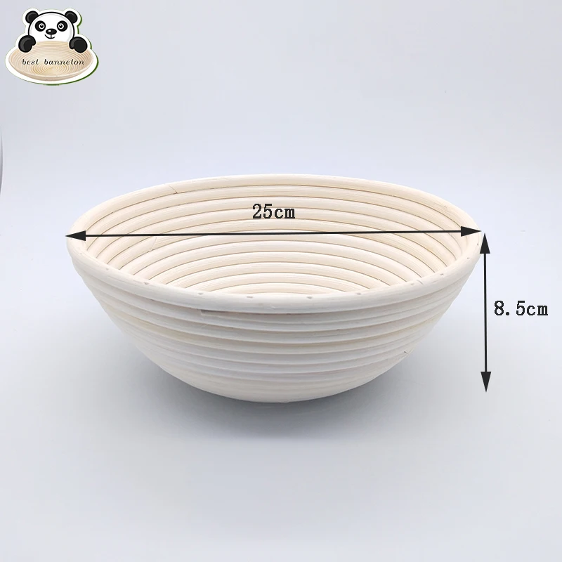Best banneton Environmentally friendly baking bakery baking enthusiast no bleaching, good for the body linen lined bread basket