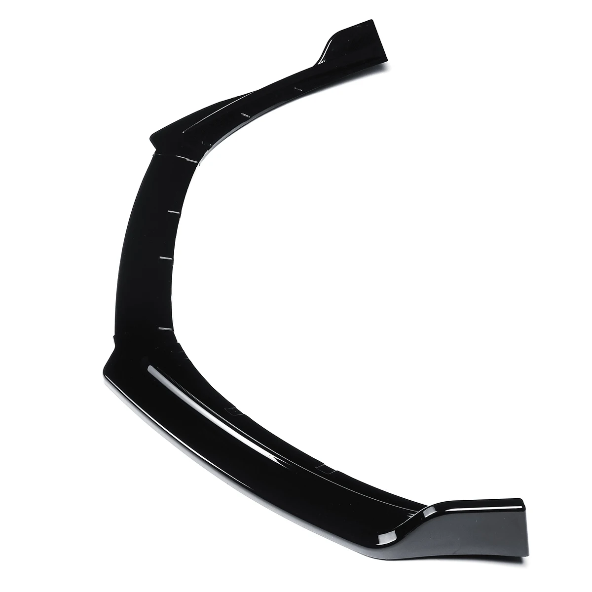 Parachoques delantero del coche negro brillante de 3 piezas para Jaguar XE 2017-2018 piezas exteriores de repuesto cubierta frontal del labio del parachoques trim Parachoques delantero del coche negro brillante de 3 piezas para Jaguar XE 2017-2018 piezas exteriores de repuesto cubierta frontal del labio del parachoques trim