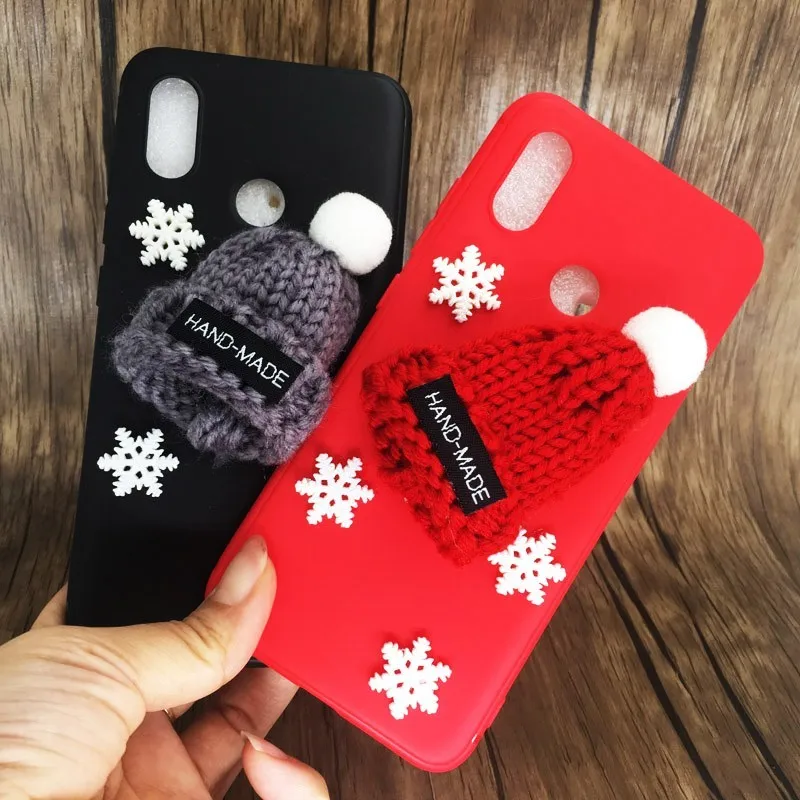 Fashion Soft Silicone Cover For Xiaomi Mi8 Mi 8 Lite A2 A1 Merry Christmas Phone Case On Xiomi mi5x 5x Max 3 pocophone f1 Cases | Мобильные