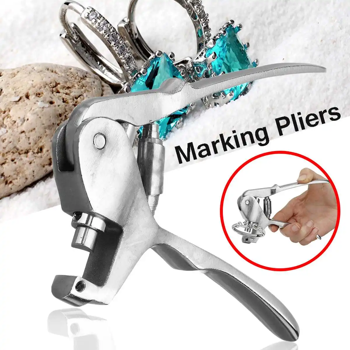 Buy Copper Alloy Stamping Seal Plier Ring Jewelry