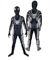3D Printed Stealth Future Fundation Spiderman Halloween Party Cosplay Spider-Man Costumes Jumpsuits Lycra Superhero Suit