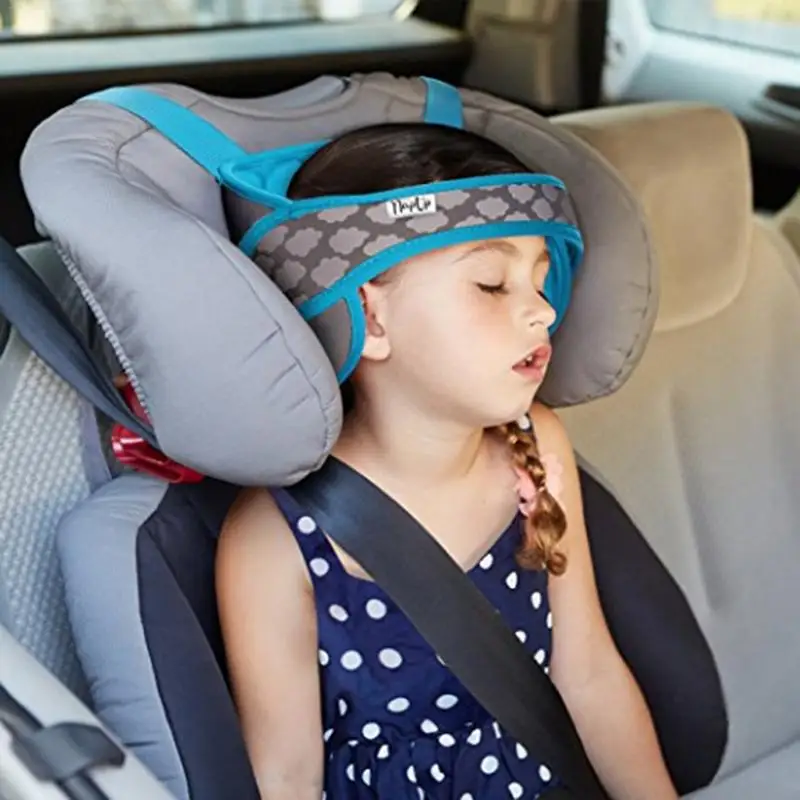 

Children' Car Safe Seat Headrest Head Sleeping Assistance Tool Protection Kids Headrest Keep Warm Protective Head Mat