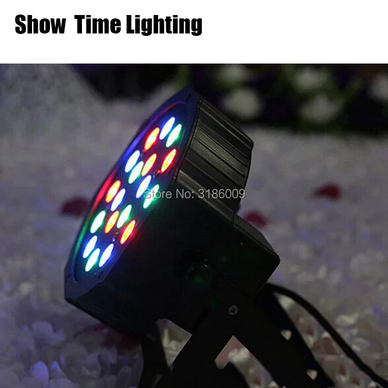Светодиодные лампы для украшения сцены RGB DMX 512 управление 18 шт. 3 Вт миниатюрное