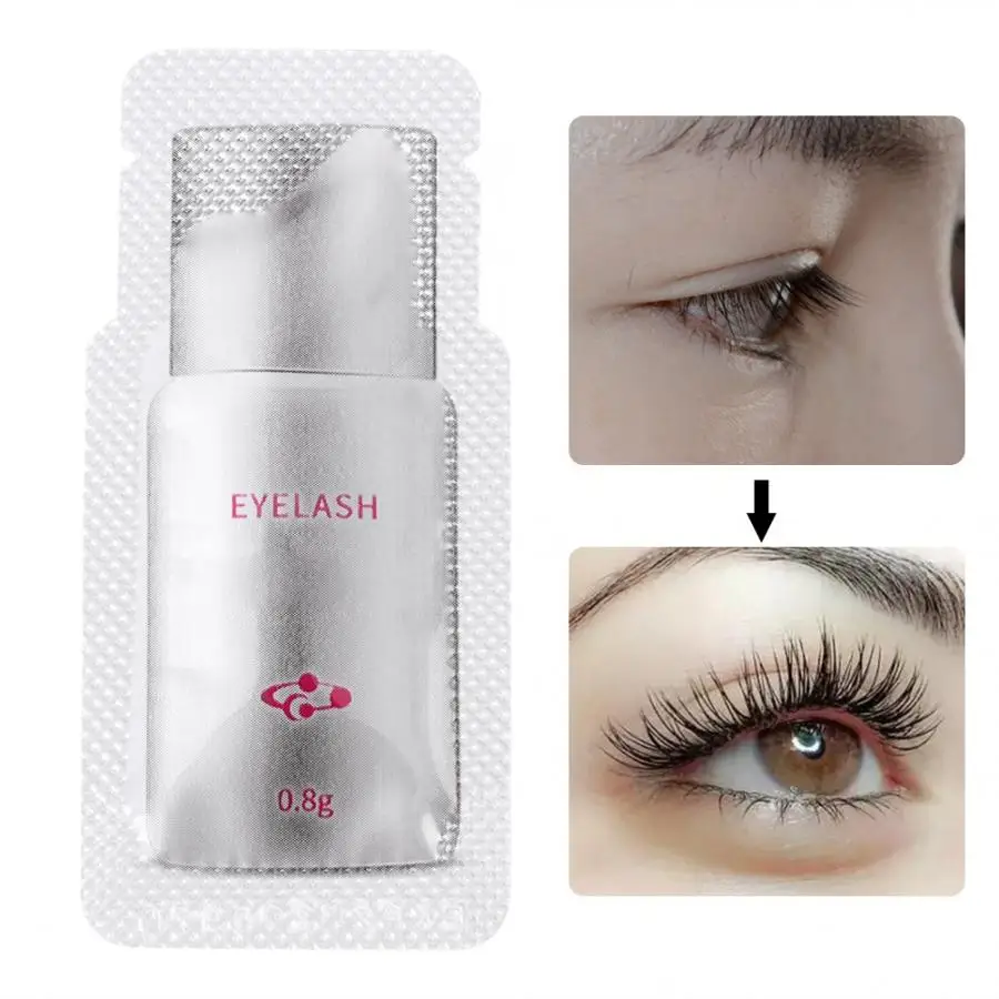

Waterproof 0.8g Eyelashes Raincoat Grafted Extension Eye lashes Reinforcement Coating Agents After Eyelash Graft Extension Tools