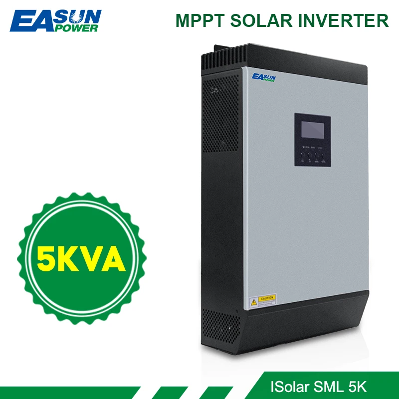 EASUN POWER 5KVA Solar Inverter 4000W 48V 230V Pure Sine Wave Hybrid