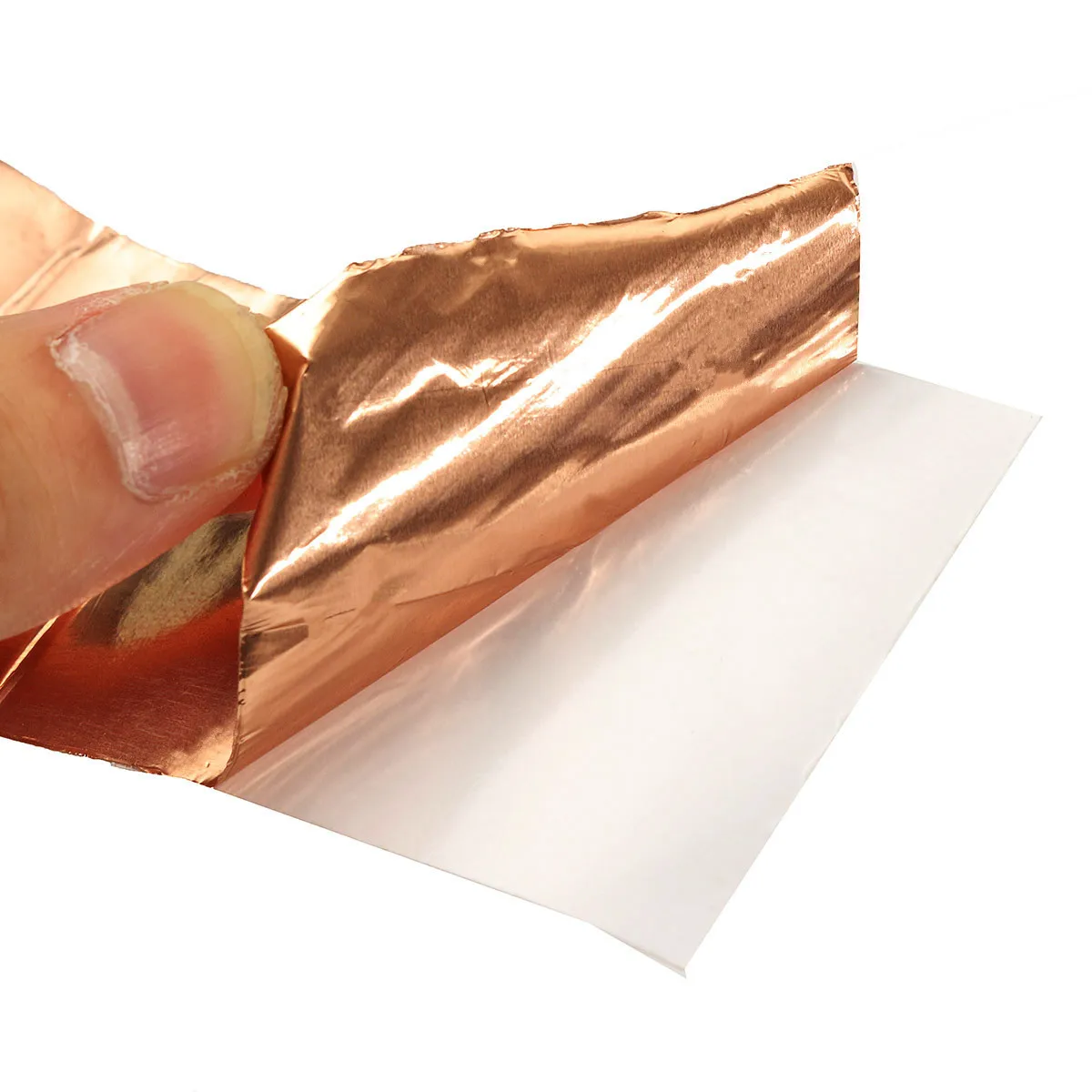

1PC 50mm x5m Pure Cooper Foil Tape EMI Single Side Conductive Foil Tape Strip Adhesive EMI Shielding Heat Resist Tape
