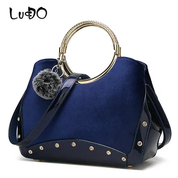 

LUCDO Fashion Casual Women Handbags Luxury Female Shoulder Bags Women Pouch bolsos Elegant Ladies Shoulder Bag sac a main