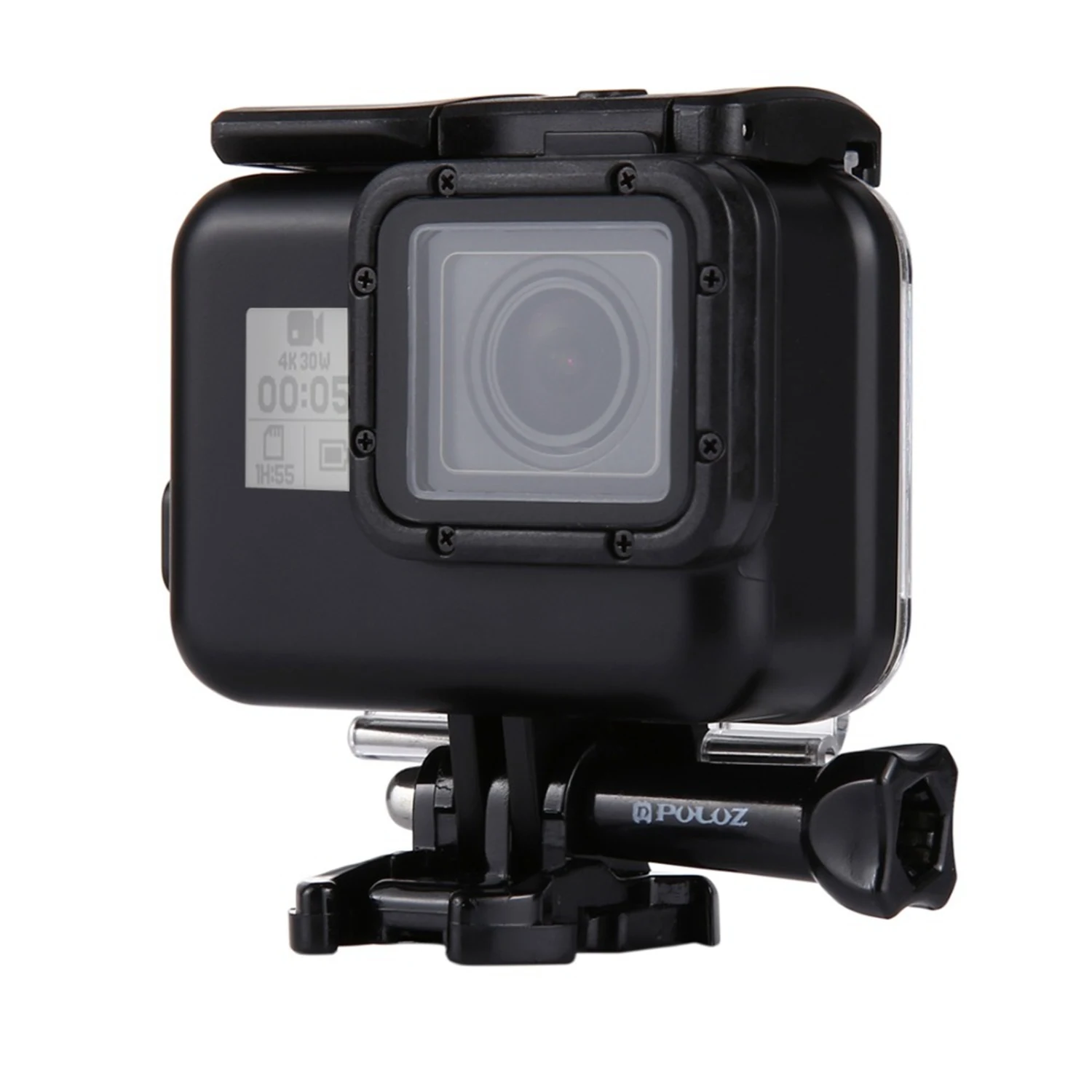 Puluz 2 в 1 для Hero 7 Black New 2018/Hero 6/5 задняя крышка + 30 м водонепроницаемый корпус защитный