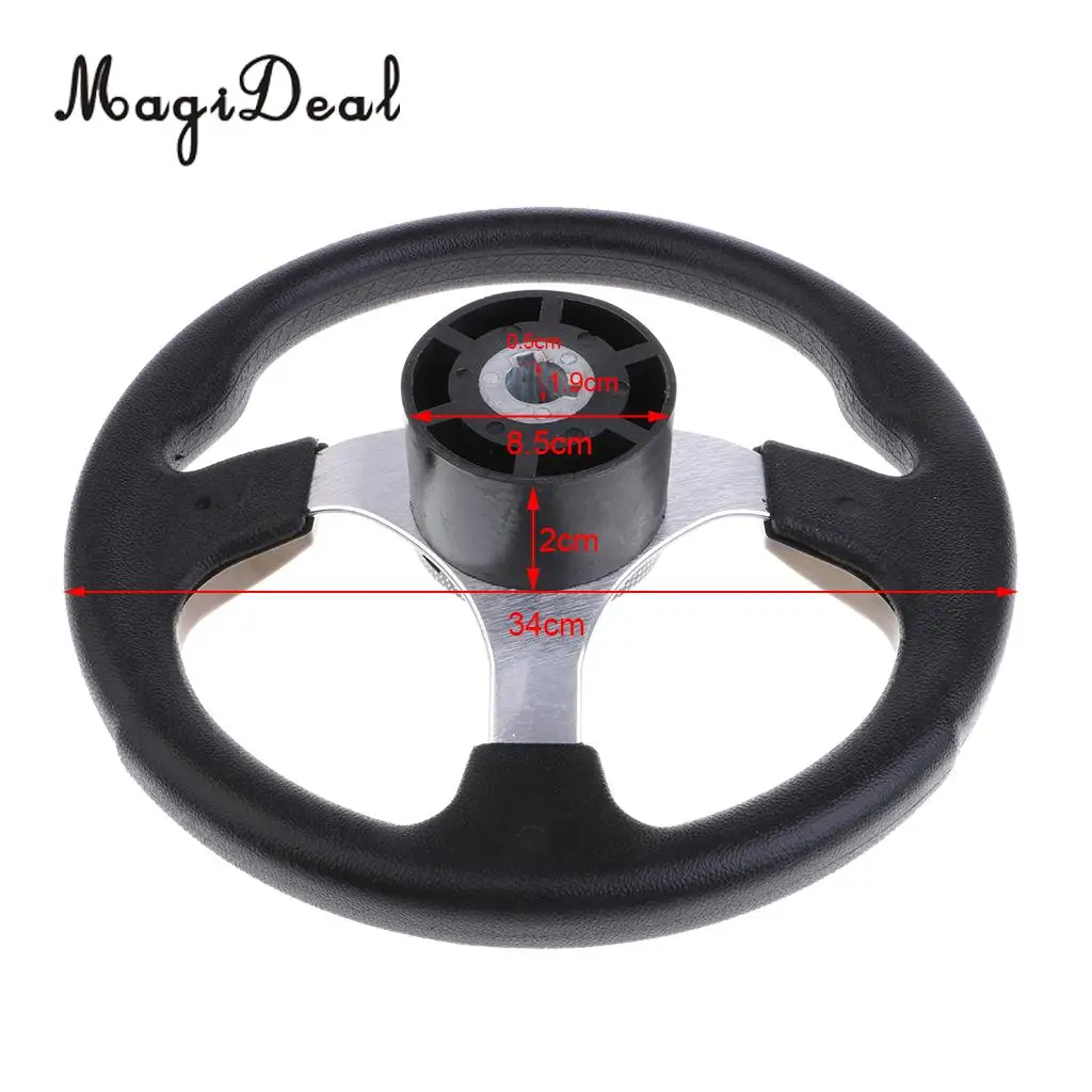 Универсальный морской катер рулевое колесо 12 6 дюйма 320 мм с коническим ключом 3/4
