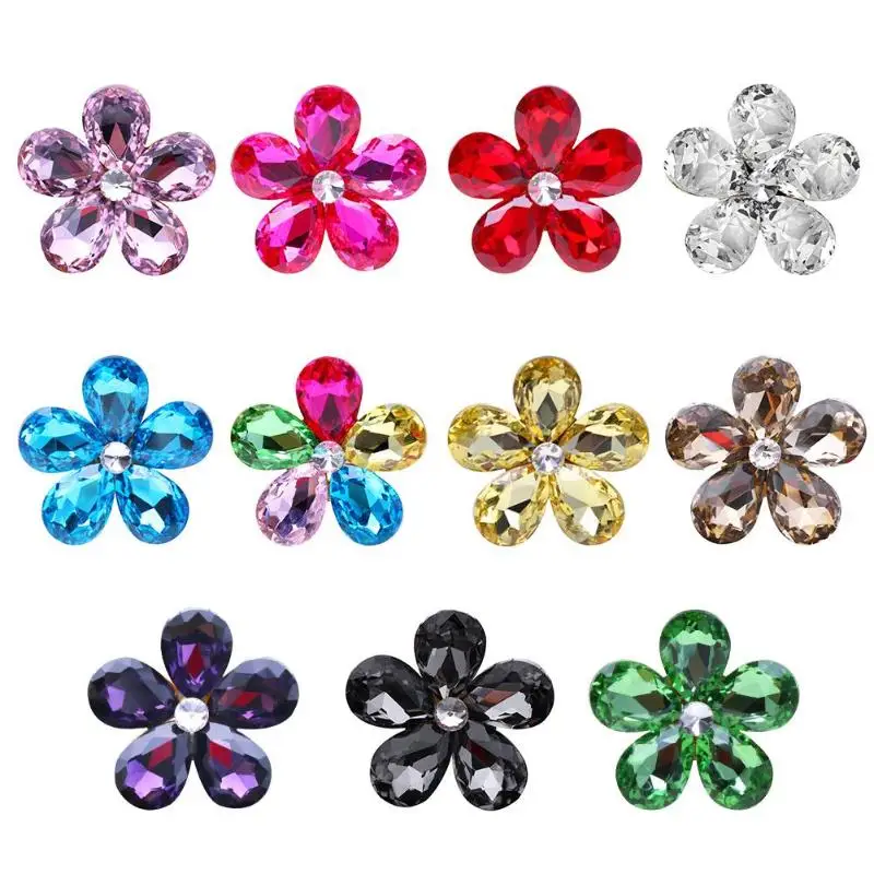 

Automobile Car Interior Accessories Automobile Air Conditioner Outlet Crystal Flower Decor Car Ornaments Vent Perfume Decoration