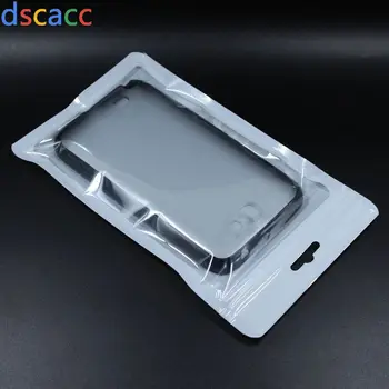 

DSCACC Mobile Phone Case Cover Retail Packaging For Apple iPhone X XS Max XR Cable Plastic Zip lock Poly Pack Package Sealed Bag
