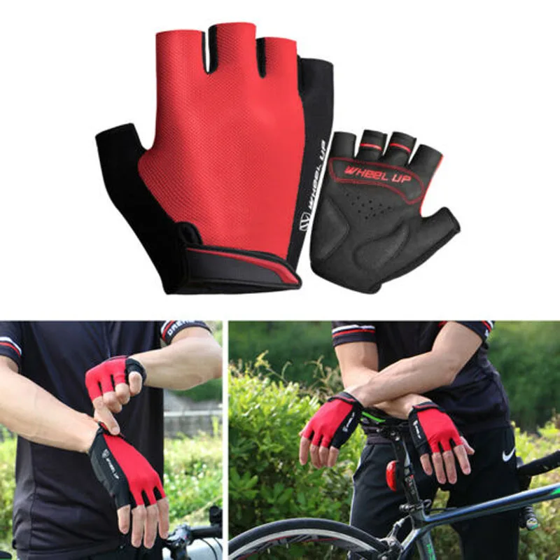 

2019 Hot Sale Road Bike Bicycle Cycling Half Finger Gloves Anti Skid Silicone - Fingerless