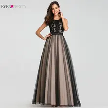 Вечерние платья с длинными рукавами EZ07788 сексуальные тюлевые кружевные свадебные платья без рукавов Дешевые румяные Длинные вечерние платья