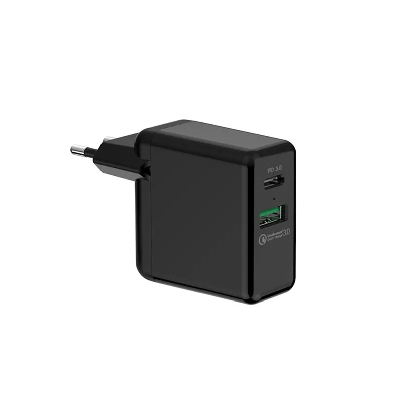 QC3.0 USB настенное зарядное устройство быстрый Type C универсальный мобильный телефон