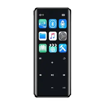 

Bluetooth FM Touch Screen MP4 Music Player HiFi Sports Flac Walkman With FM Voice Recorder Video Picture Review Speaker