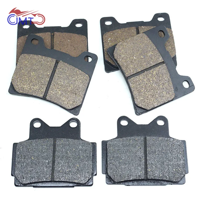 

For Yamaha FZR400 FZR 400 1986 1987 1988 1989 RD500LC RD500 LC 1984 1985 FZ600 1986-1988 Front Rear Brake Pads Set Kit
